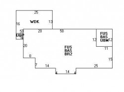54 Clements Rd, Newton MA  02458-2618 floor plan