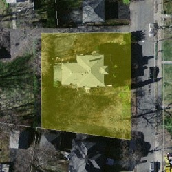 15 Sumner St, Newton MA  02459-1640 aerial view