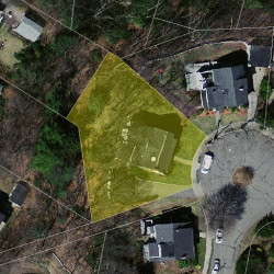 27 Victoria Cir, Newton MA  02459-1016 aerial view