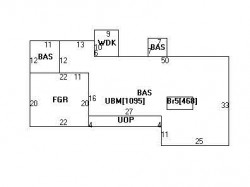 125 Evelyn Rd, Newton MA 02468-1034 floor plan