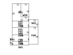 84 Eastbourne Rd, Newton MA 02459-1206 floor plan
