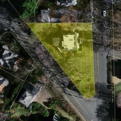 149 Park St, Newton MA 02458-2041 aerial view
