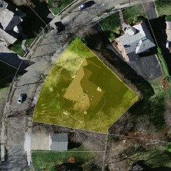 36 Boulevard Rd, Newton MA 02459-1204 aerial view