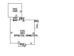 19 Evelyn Rd, Newton MA 02468-1212 floor plan
