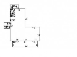 144 Clark St, Newton MA 02459-2460 floor plan