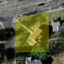 624 Beacon St, Newton MA 02459-2004 aerial view