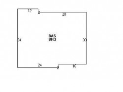 92 Oakdale Rd, Newton MA 02459-2627 floor plan