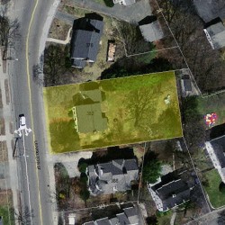 382 Lexington St, Newton MA 02466-1526 aerial view