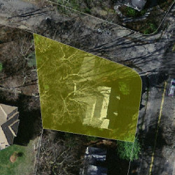 173 Grant Ave, Newton MA 02459-2012 aerial view