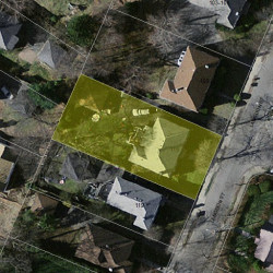 115 Langdon St, Newton MA 02458-1982 aerial view