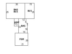 512 Dedham St, Newton MA 02459-2942 floor plan
