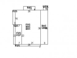 68 Woodbine St, Newton MA 02466-1806 floor plan