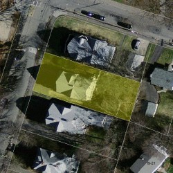 38 Eldredge St, Newton MA  02458-2017 aerial view