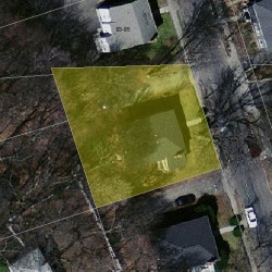 99 Withington Rd, Newton MA  02460-2037 aerial view
