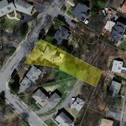 372 Central St, Newton MA 02466-2205 aerial view