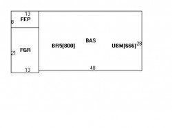 621 California St, Newton MA 02460-1242 floor plan