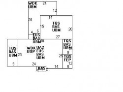 163 Dorset Rd, Newton MA 02468-1453 floor plan