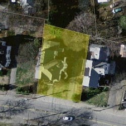 865 Beacon St, Newton MA 02459-1822 aerial view