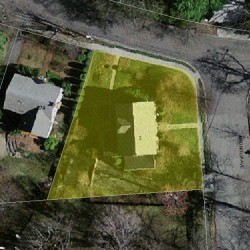 3 Magnolia Ave, Newton MA 02458-2710 aerial view