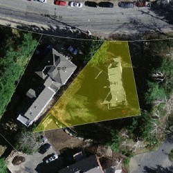 89 Florence St, Newton MA 02459 aerial view