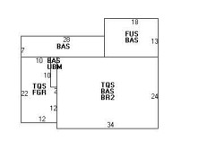 123 Upland Ave, Newton MA  02461-2112 floor plan