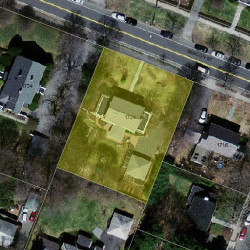 1724 Beacon St, Newton MA 02468-1405 aerial view
