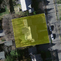 21 Sheldon Rd, Newton MA 02459-2737 aerial view