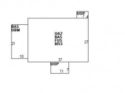 21 Normandy Rd, Newton MA  02466-2513 floor plan