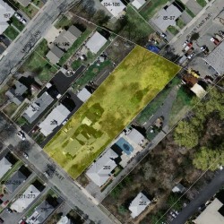 272 Nevada St, Newton MA 02460-1466 aerial view