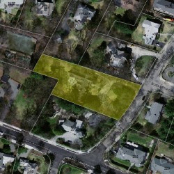 111 Exeter St, Newton MA 02465-2808 aerial view