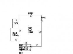 164 Harvard St, Newton MA 02460-2272 floor plan