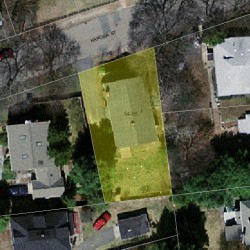 54 Chaske Ave, Newton MA  02466-1117 aerial view