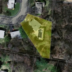 93 Andrew St, Newton MA 02461-2144 aerial view