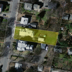 78 Walker St, Newton MA 02460-1531 aerial view