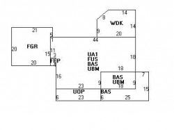 76 Miller Rd, Newton MA  02459-2436 floor plan