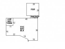 40 Park Ave, Newton MA 02458-2636 floor plan
