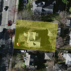 970 Centre St, Newton MA 02459-1265 aerial view