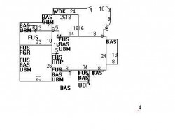 46 Rosalie Rd, Newton MA 02459-3131 floor plan