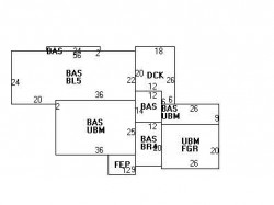 281 Upland Ave, Newton MA  02461-2002 floor plan