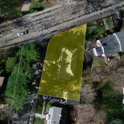 4 Avondale Rd, Newton MA  02459-1619 aerial view