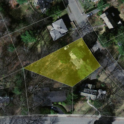 131 Dane Hill Rd, Newton MA  02461-2018 aerial view