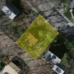 130 Ridge Ave, Newton MA 02459-2536 aerial view