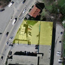 50 Winchester St, Newton MA  02461-1720 aerial view