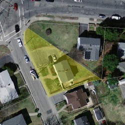 16 Bridge St, Newton MA 02458-1125 aerial view