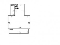 827 Boylston St, Newton MA  02461-1532 floor plan