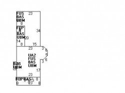 161 Lowell Ave, Newton MA 02460-1521 floor plan