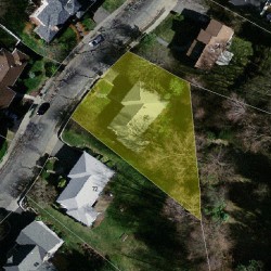 60 Drumlin Rd, Newton MA 02459-2807 aerial view