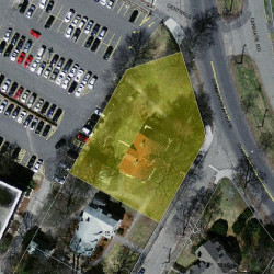 1844 Commonwealth Ave, Newton MA  02466-2716 aerial view