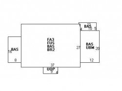 100 Bullough Park, Newton MA 02460-2440 floor plan