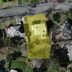 31 Oakmont Rd, Newton MA  02459-2530 aerial view